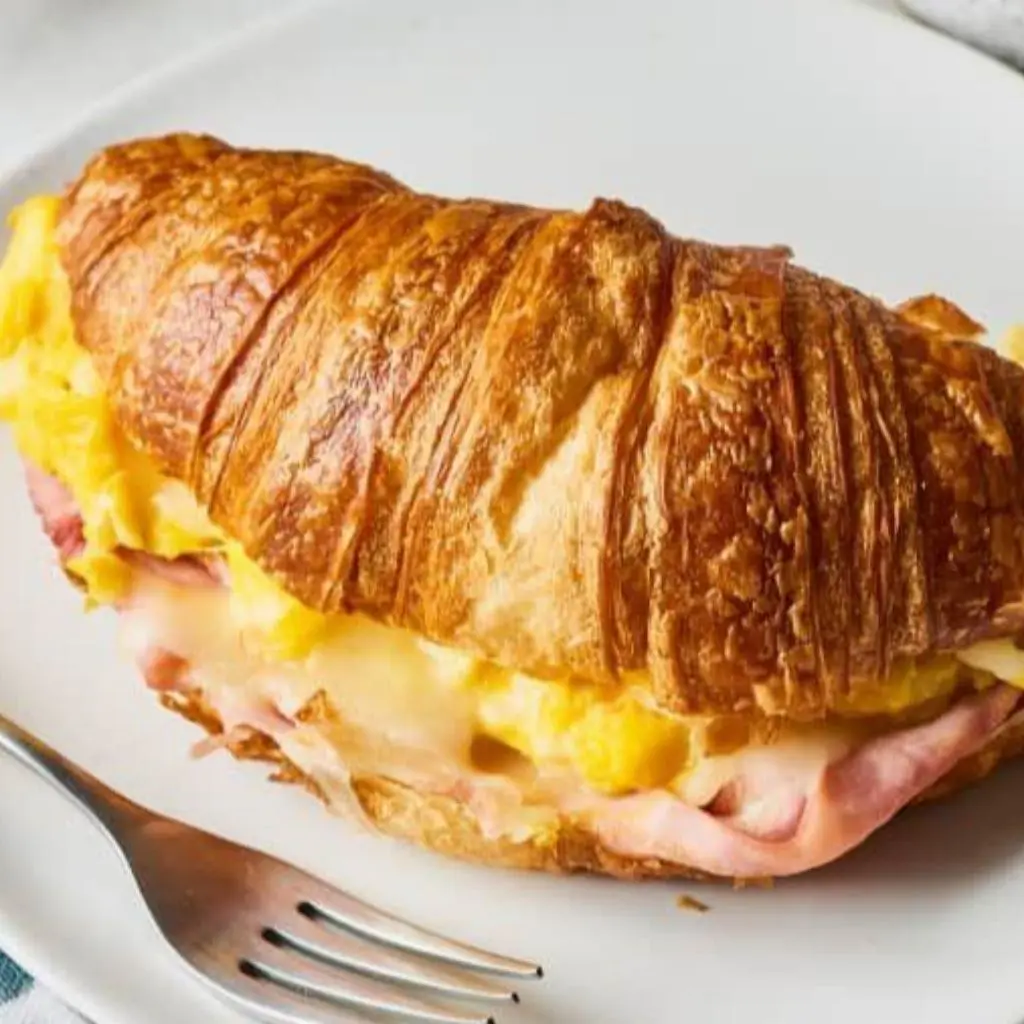 Croissant with White Cheese